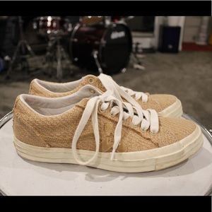 Size 10.5 Converse Golf Le Fluer x One Star Ox. “Burlap”